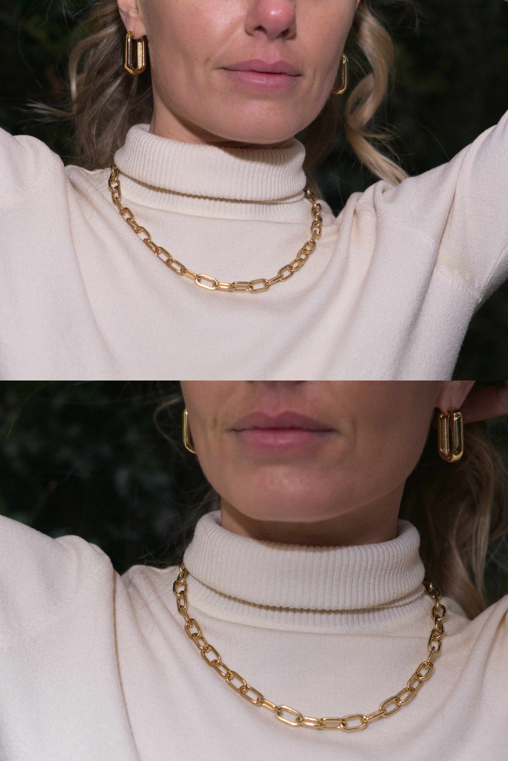 ORECCHINI CHAIN CHUNKY LARGE