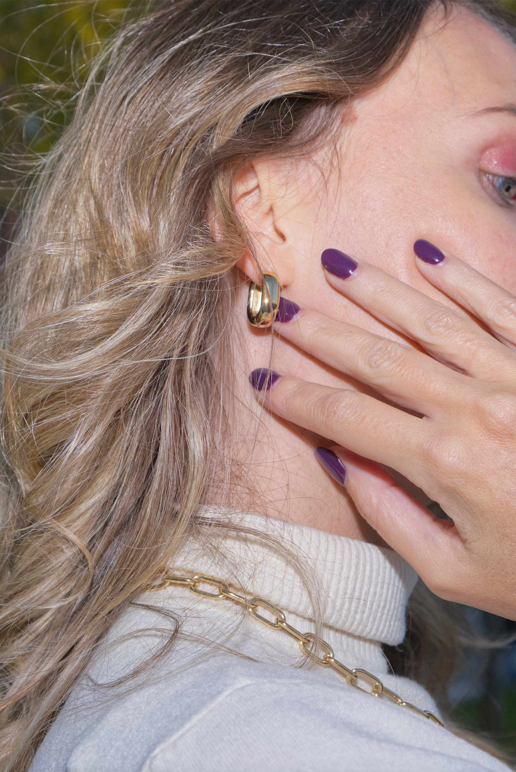 ORECCHINI CHAIN CHUNKY SMALL