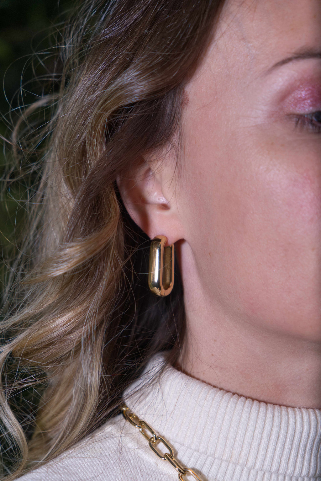 ORECCHINI CHAIN CHUNKY LARGE