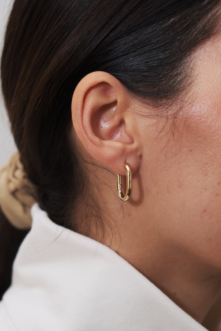 ORECCHINI CHAIN SLIM SMALL